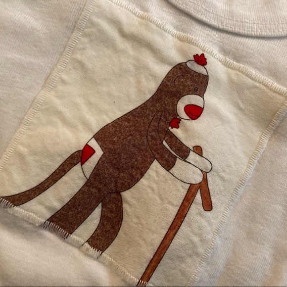 Redfish Kids Sock Monkey Long Sleeve Shirt - Picture 2 of 3